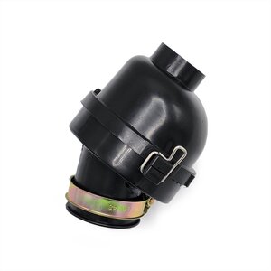 Pit Bike Air Filter Black 38mm Plastic Housing Angled