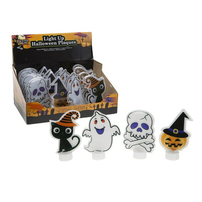 4 x Halloween Lights LED Light Up Table Decorations