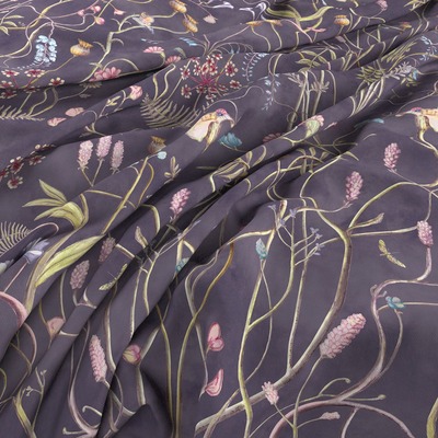 The Chateau By Angel Strawbridge Wildflower Garden Fabric Nightshade WFG/NIG/14000FA - By The Metre