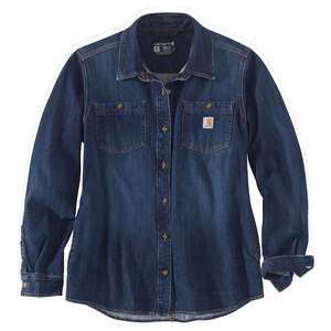 Carhartt Womens Denim Shirt Jacket