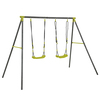 Click to view product details and reviews for Metal Garden Two Swing Set.