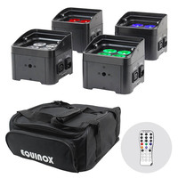 Equinox Raider LED Uplighter Pack