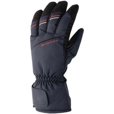 4F Mens Ski Gloves - Gray