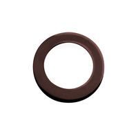 Zoo Hardware Spare Round Screw On Rose Pack (For ZPZ Turn & Release), Etna Bronze - ZPZSRT-ETB ETNA BRONZE