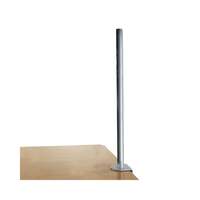 Lindy 700mm Desk Clamp Pole, Silver