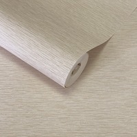 Roma Linear Texture Heavyweight Vinyl Wallpaper Beige World of Wallpaper WOW101