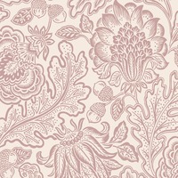 Fernhurst Floral Trail Wallpaper Pink Belgravia 1113