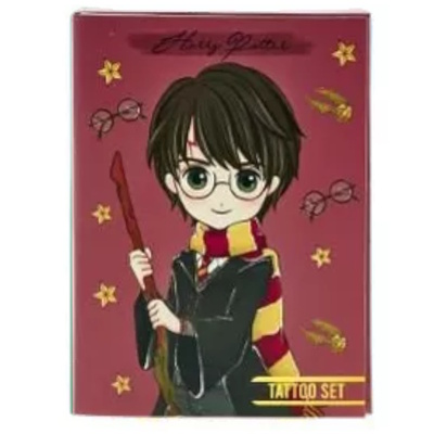 Harry Potter Temporary Tattoo Set - ASSORTED DESIGNS - HARRY POTTER