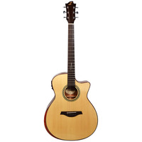 Sevinia Electro-AcousticÿGuitars with Solid Body - Grand Auditorium