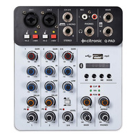 Mini Audio Mixer with USB BT and Audio Interface