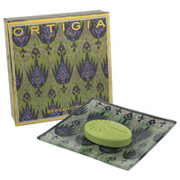 Ortigia Sicilia Bergamotto Soap & Glass Plate