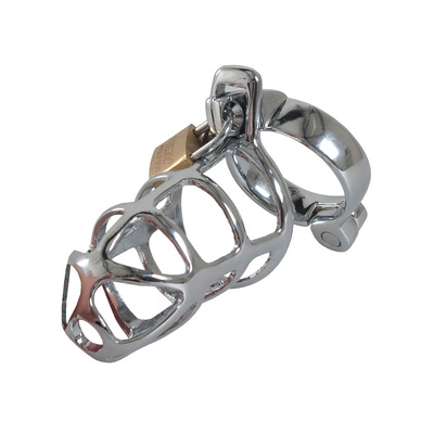 Metal Male Chastity Set Cage