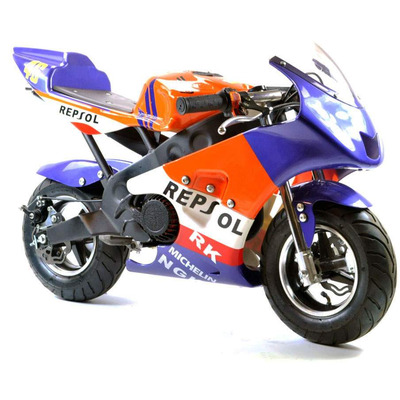 Honda racing mini moto pocket bike #3