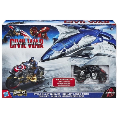 Captain America: Civil War 3 Cycle Blast Quinjet
