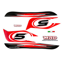 Velocifero Red Full Sticker Set