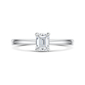 Click to view product details and reviews for Honour Emerald Cut Diamond Ring 071cts.
