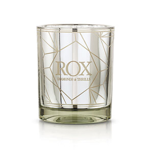 Rox Luxe Lime And Rhubarba Scented Candle