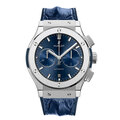 Click to view product details and reviews for Hublot Classic Fusion Blue Titanium Watch 45mm 521nx7170lr.