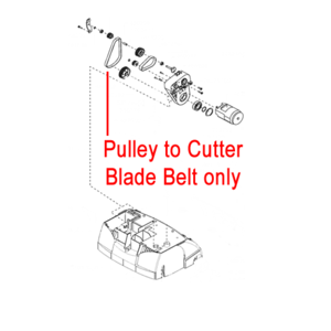 Al Ko 32vle 38vle Scarifier Drive To Tines Belt 460294