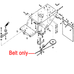 Dr Replacement V Belt 5 8 X56 Dr101721