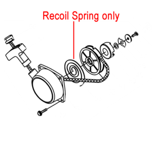 Gardencare Recoil Spring B650 Backpack Blower Gc1e40fp 3z4 7