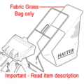 Click to view product details and reviews for Hayter Fabric Grassbag Harrier 41 305104.