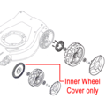 Click to view product details and reviews for Mountfield Inner Wheel Cover 210mm 322600145 0.