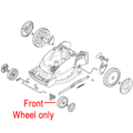 Click to view product details and reviews for Mountfield Princess 34 Front Wheel 322686106 0.