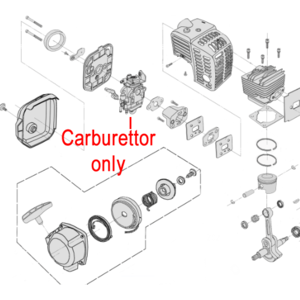 Cobra Mt250c Gt260c Carburettor Gc415b 18200