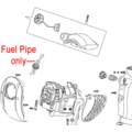 Click to view product details and reviews for Mountfield Hedgetrimmer Fuel Pipe 123867029 0.