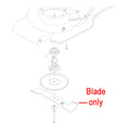 Click to view product details and reviews for Hayter Harrier 41 Lawnmower Blade 111 8567.