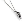 Click to view product details and reviews for Royal Fern Leaf Necklace In Silver 16 42cm.