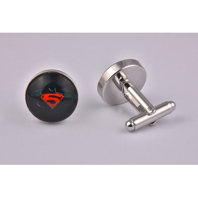 Superhero Batman Superman Cufflinks