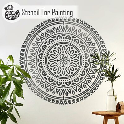 BHADRA Mandala Stencil