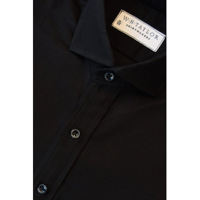 Black Marcella Evening Bespoke Shirt - 6+