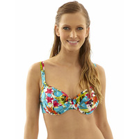 Panache Leila Balcony Bikini Top Tropical Print