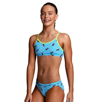 Funkita Girls Tweety Tweet Racerback Two Piece Swim Set