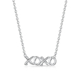 Click to view product details and reviews for Rox Classic Silver Xoxo Pendant.