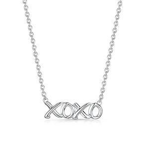 Rox Classic Silver Xoxo Pendant