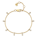 Click to view product details and reviews for Rox Celestial Gold Vermeil Plated Drop Bracelet.
