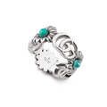 Click to view product details and reviews for Gucci Gg Marmont Interlocking G And Flower Ring.