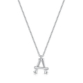 Click to view product details and reviews for Rox Bamboo Sterling Silver Letter A Pendant.