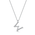 Click to view product details and reviews for Rox Bamboo Sterling Silver Letter W Pendant.