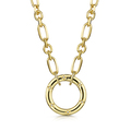 Click to view product details and reviews for Rox Lox Diamond Circle Necklace 002ct.