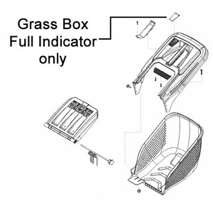 Al Ko Lawnmower Grass Box Full Indicator 46346401