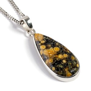 Superb Ocean Jasper From Madagascar Necklace Natural Designer Gemstone 16 42cm85