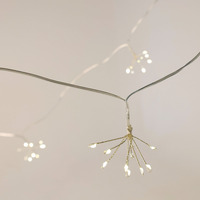 Mini Dandelion LED String Lights 10m Waterproof Battery Operated