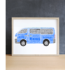 Minibus Word Art - Personalised Minibus Driver Gift