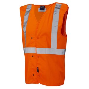 Leo W18 Chapelton Orange High Vis Vest