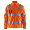 Click to view product details and reviews for Blaklader 4833 High Vis Fleece Jacket.